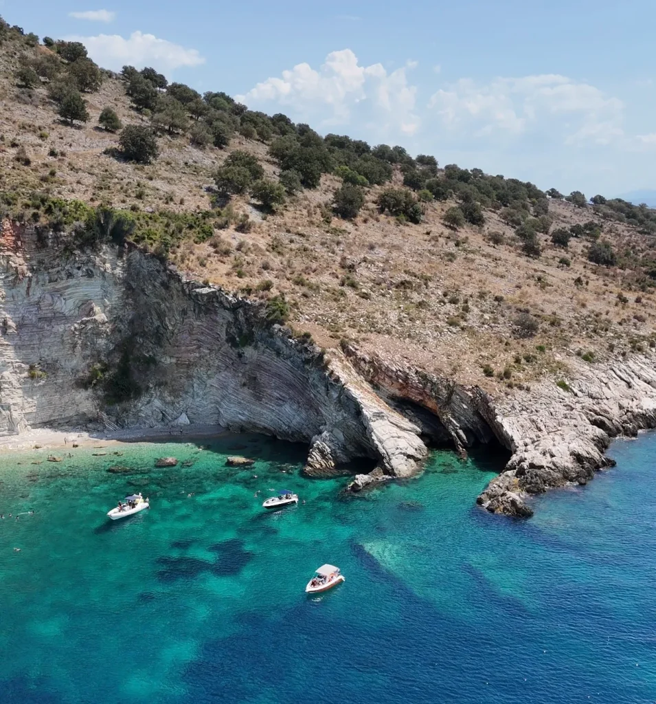 Rent a Boat in Ksamil Without a License