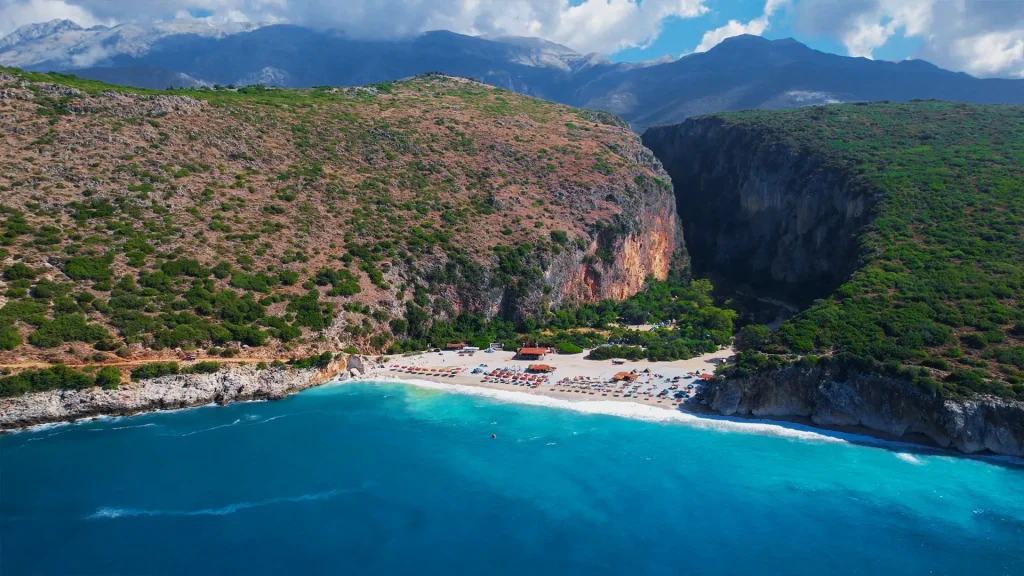 Gjipe and Aquarium Beach